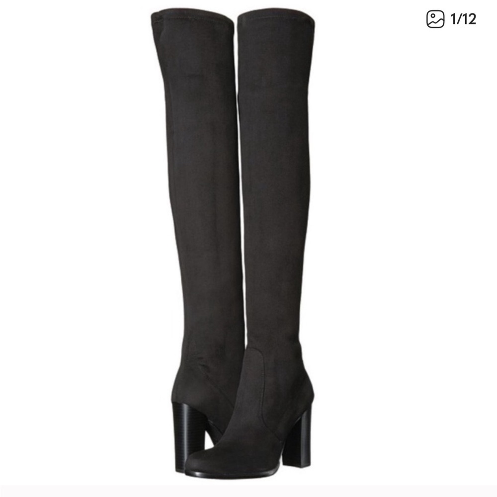 Sam Edelman Suede Vena Over the Knee Boots